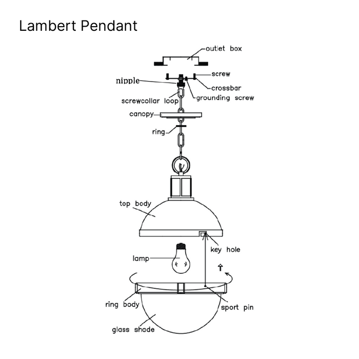Lambert Pendant
