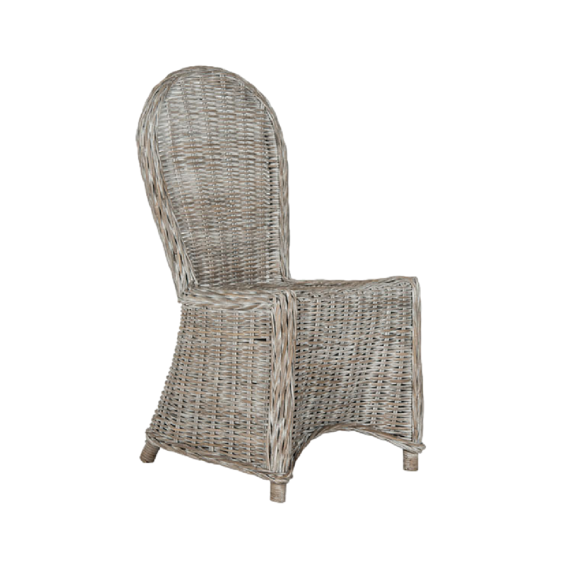 Laney Woven Rattan Chair - Set of Two