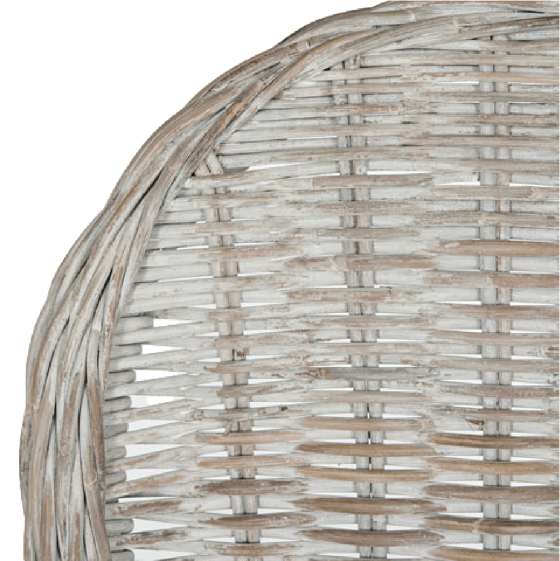Laney Woven Rattan Chair - Set of Two