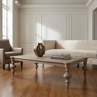 Graff Coffee Table - Weathered Mahogany
