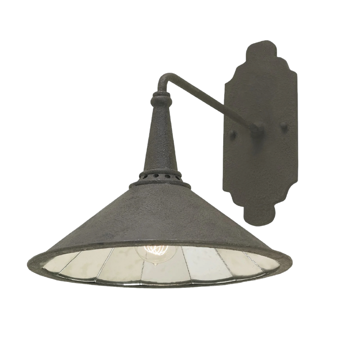 Manuscript Black Wall Sconce