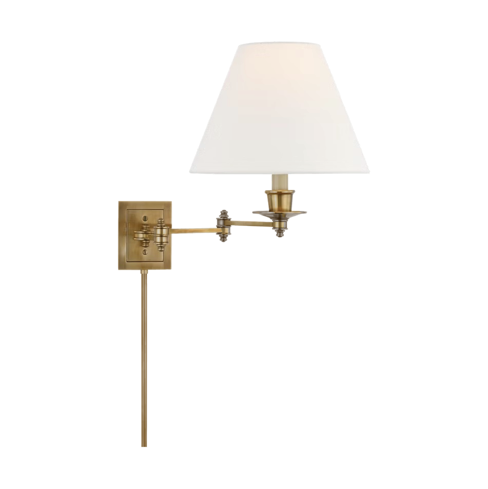 Triple Swing Arm Wall Lamp