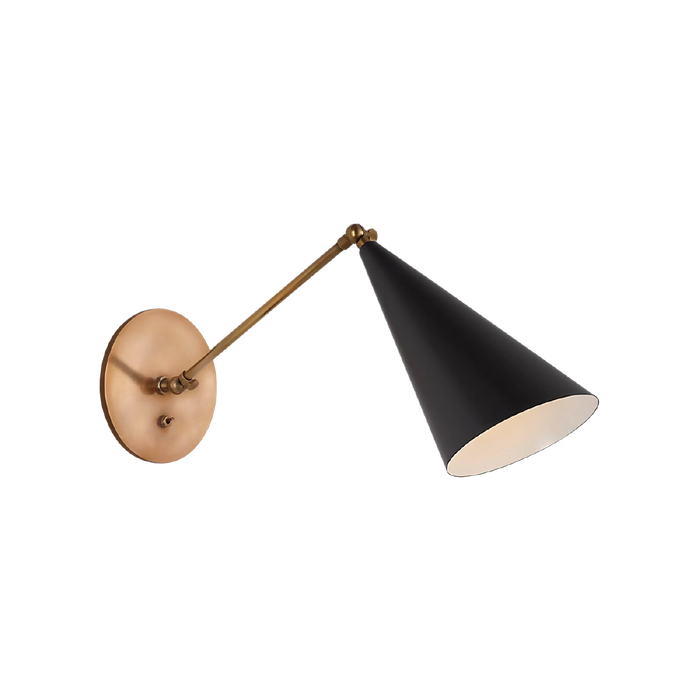 Clemente Single Arm Library Sconce