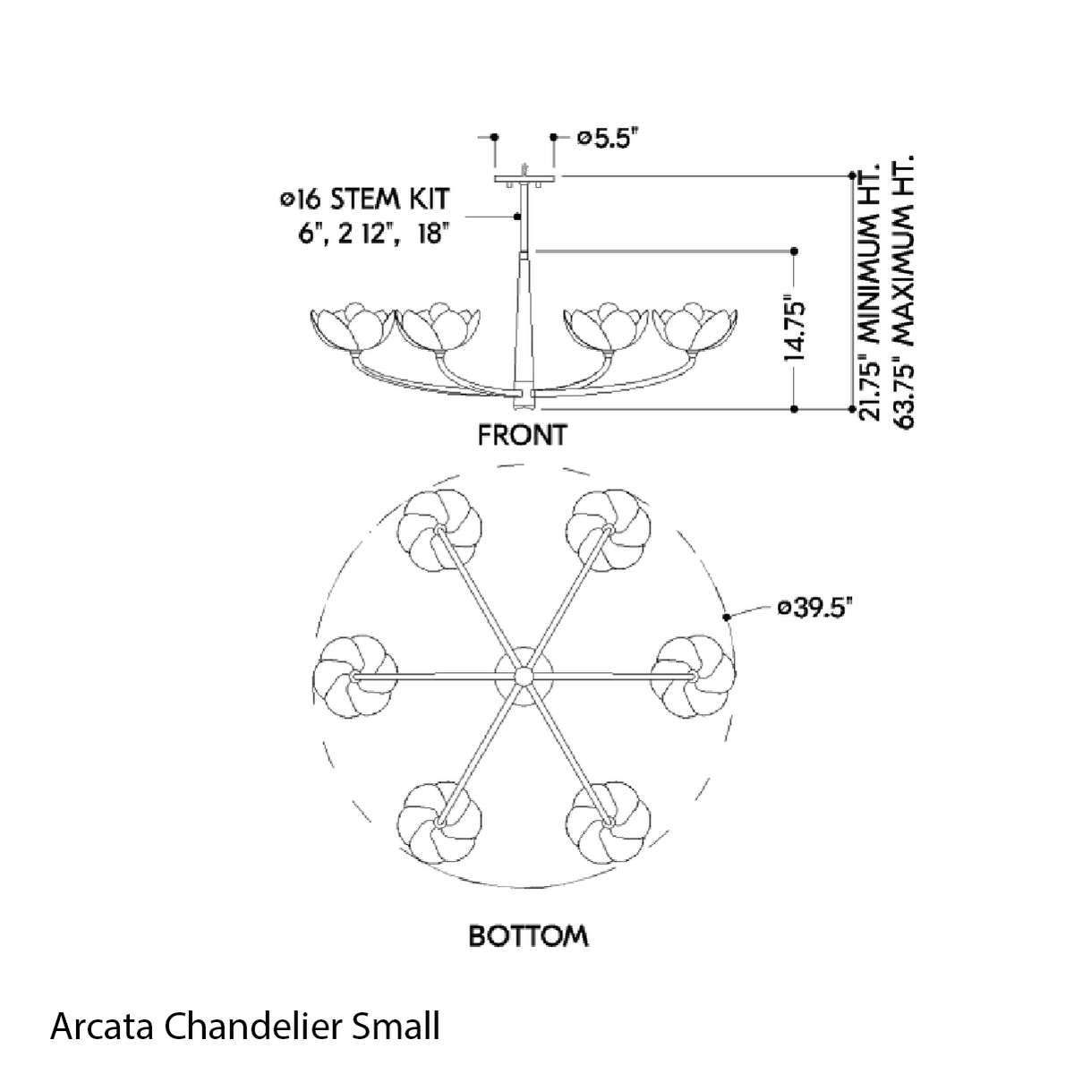 Arcata Chandelier