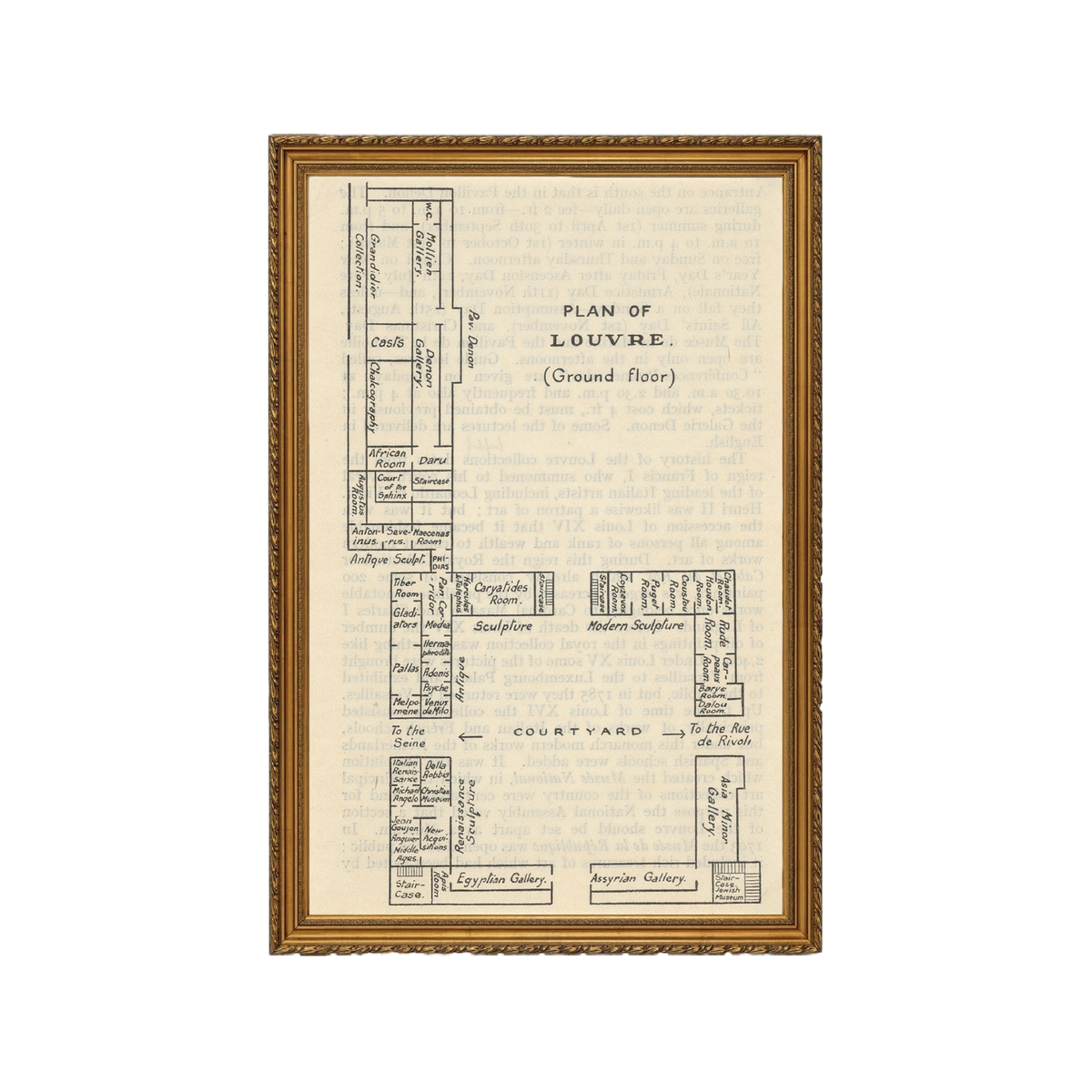 Louvre - Unframed Art Print