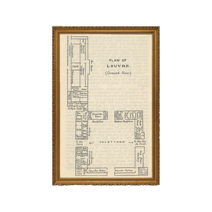 Louvre - Unframed Art Print