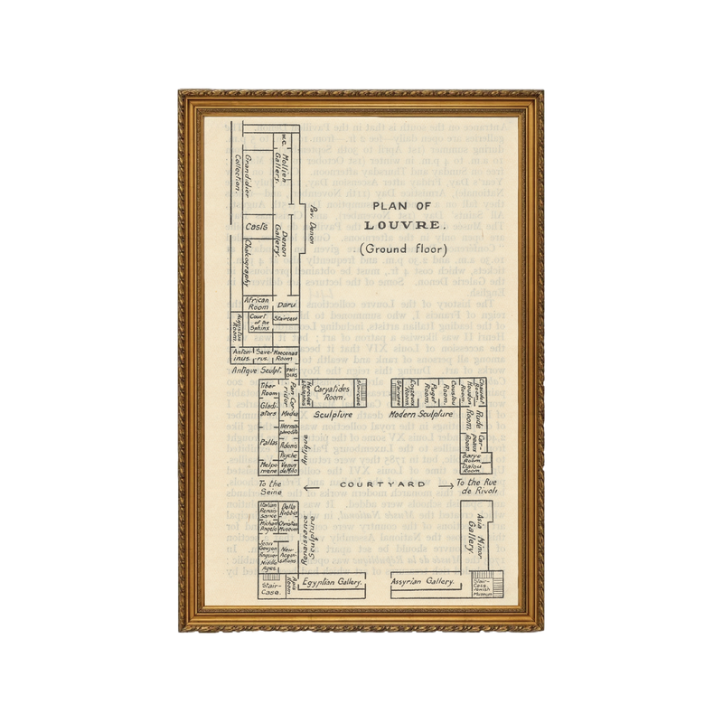 Louvre - Unframed Art Print