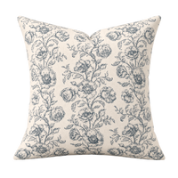 Mabel Pillow Cover - French Blue