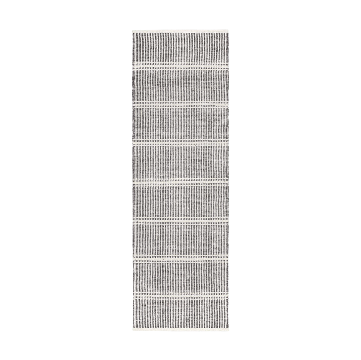 Malta Handwoven Wool Rug - Grey