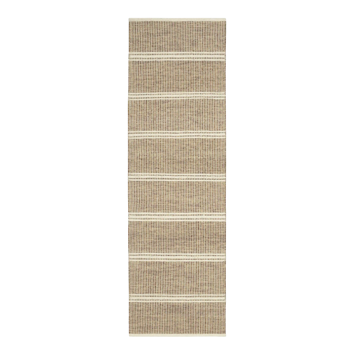 Malta Handwoven Wool Rug - Natural