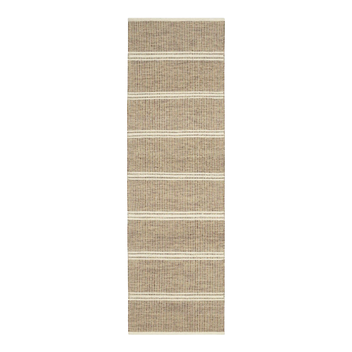 Malta Handwoven Wool Rug - Natural
