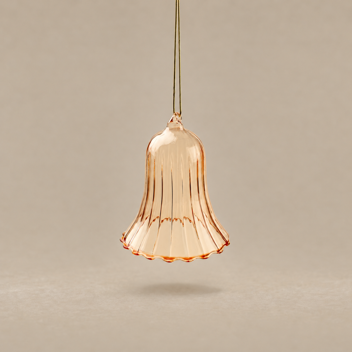 Matilda Bell Glass Ornaments