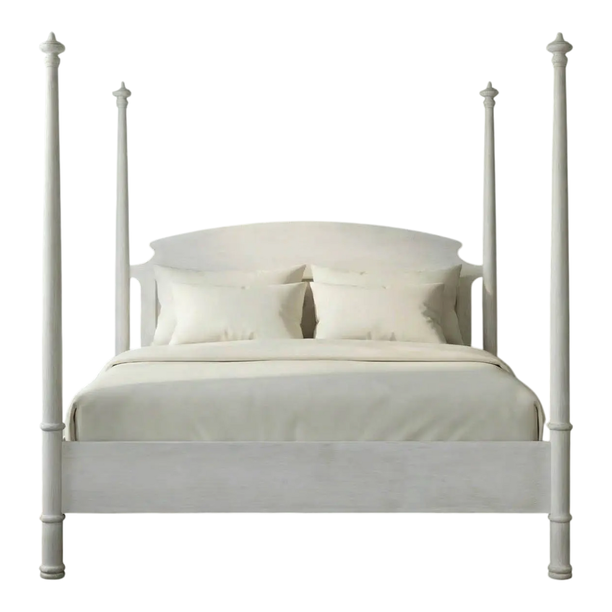 New Douglas Bed - White Wash