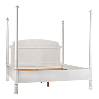 New Douglas Bed - White Wash