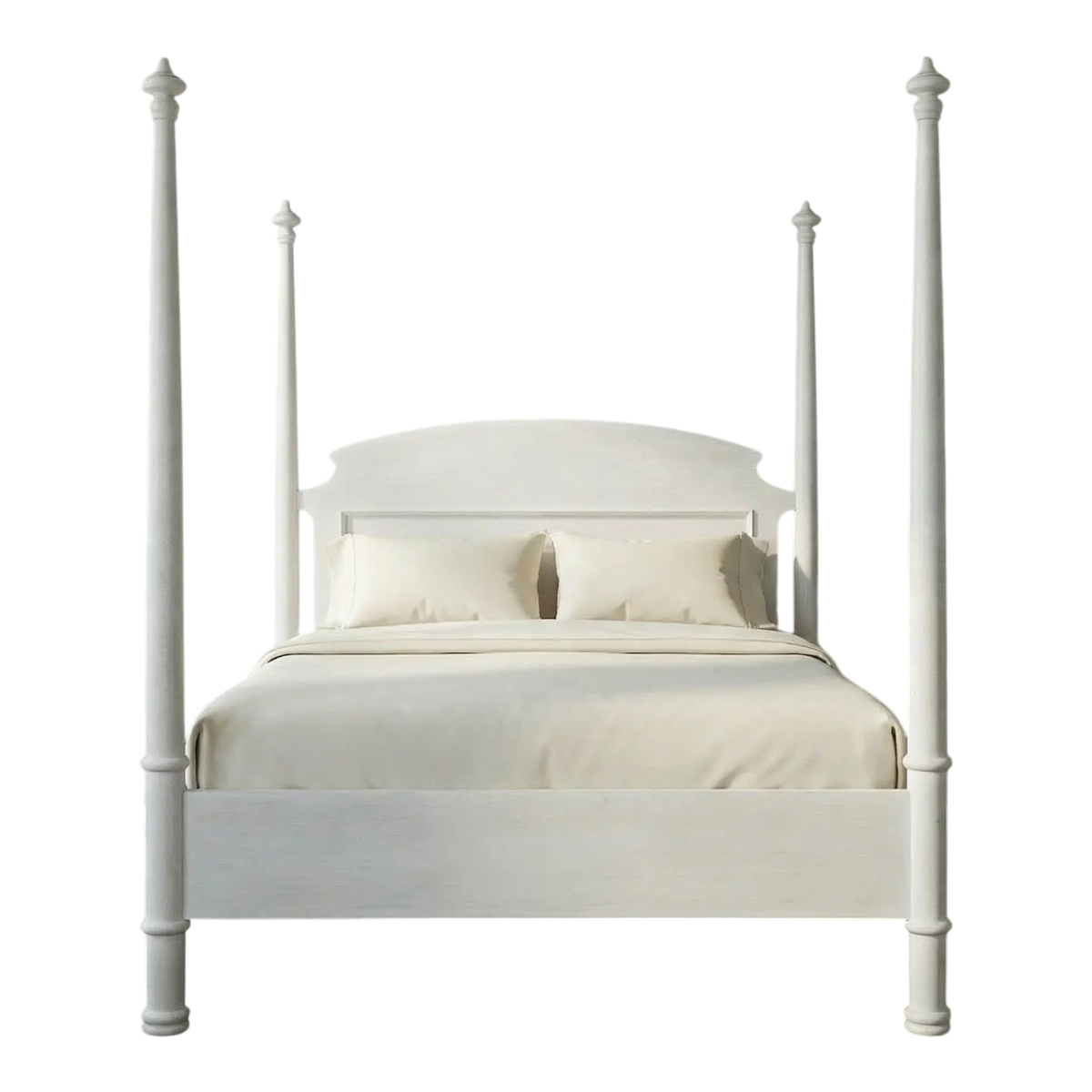 New Douglas Bed - White Wash