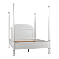 New Douglas Bed - White Wash