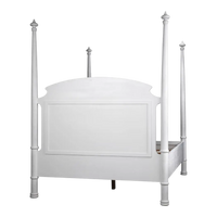 New Douglas Bed - White Wash