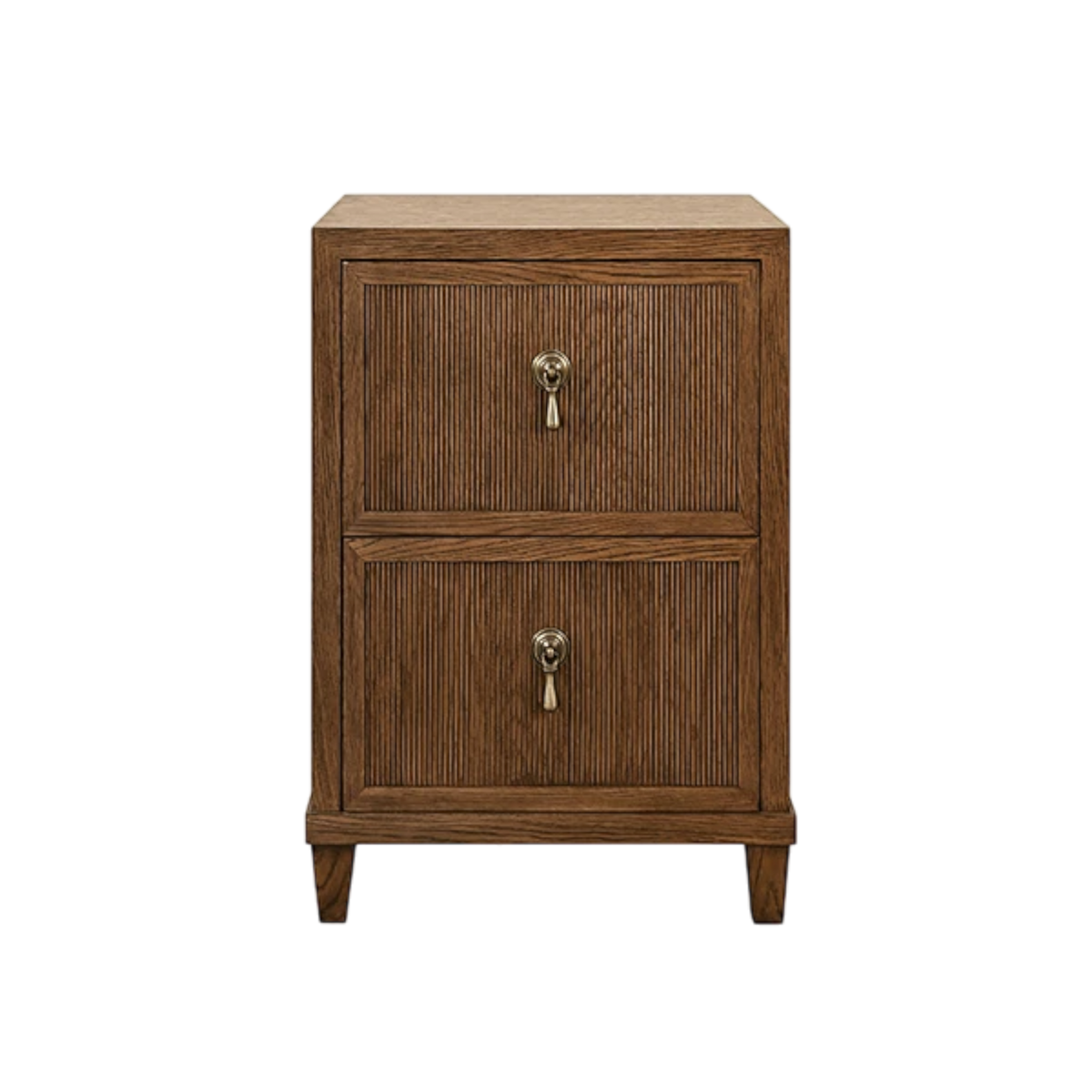 Hugh Nightstand - Provincial Brown