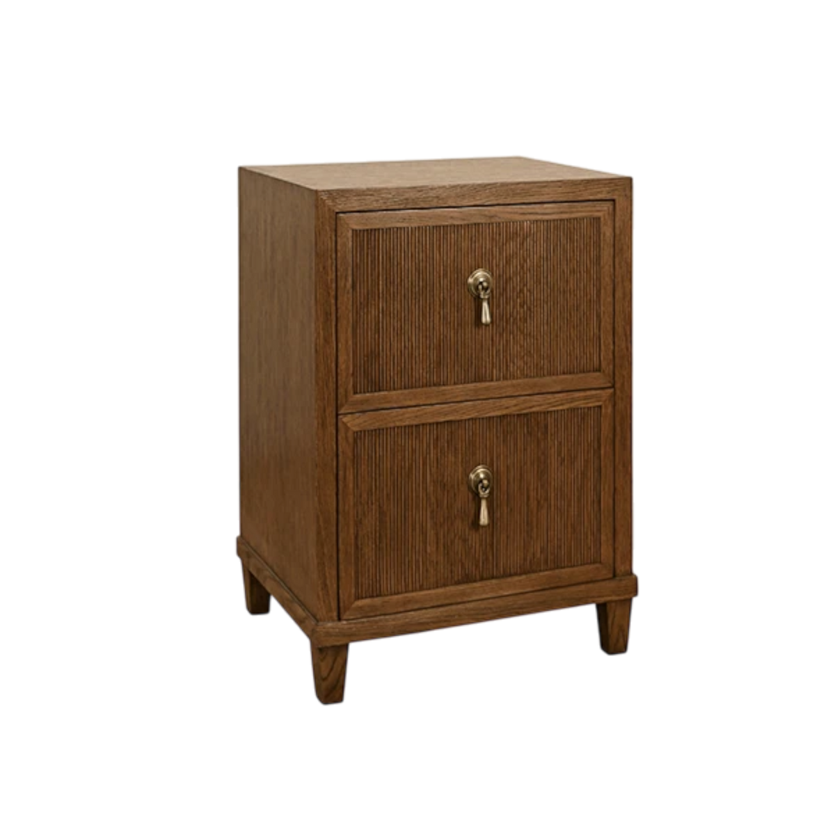 Hugh Nightstand - Provincial Brown