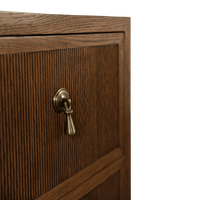Hugh Nightstand - Provincial Brown