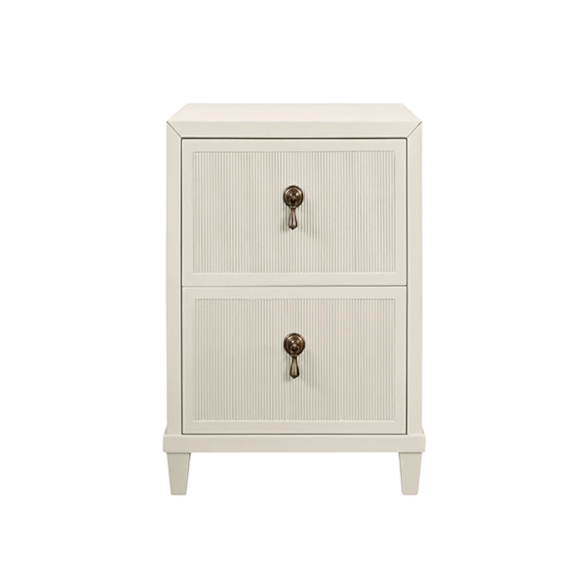 Hugh Nightstand - Antique White