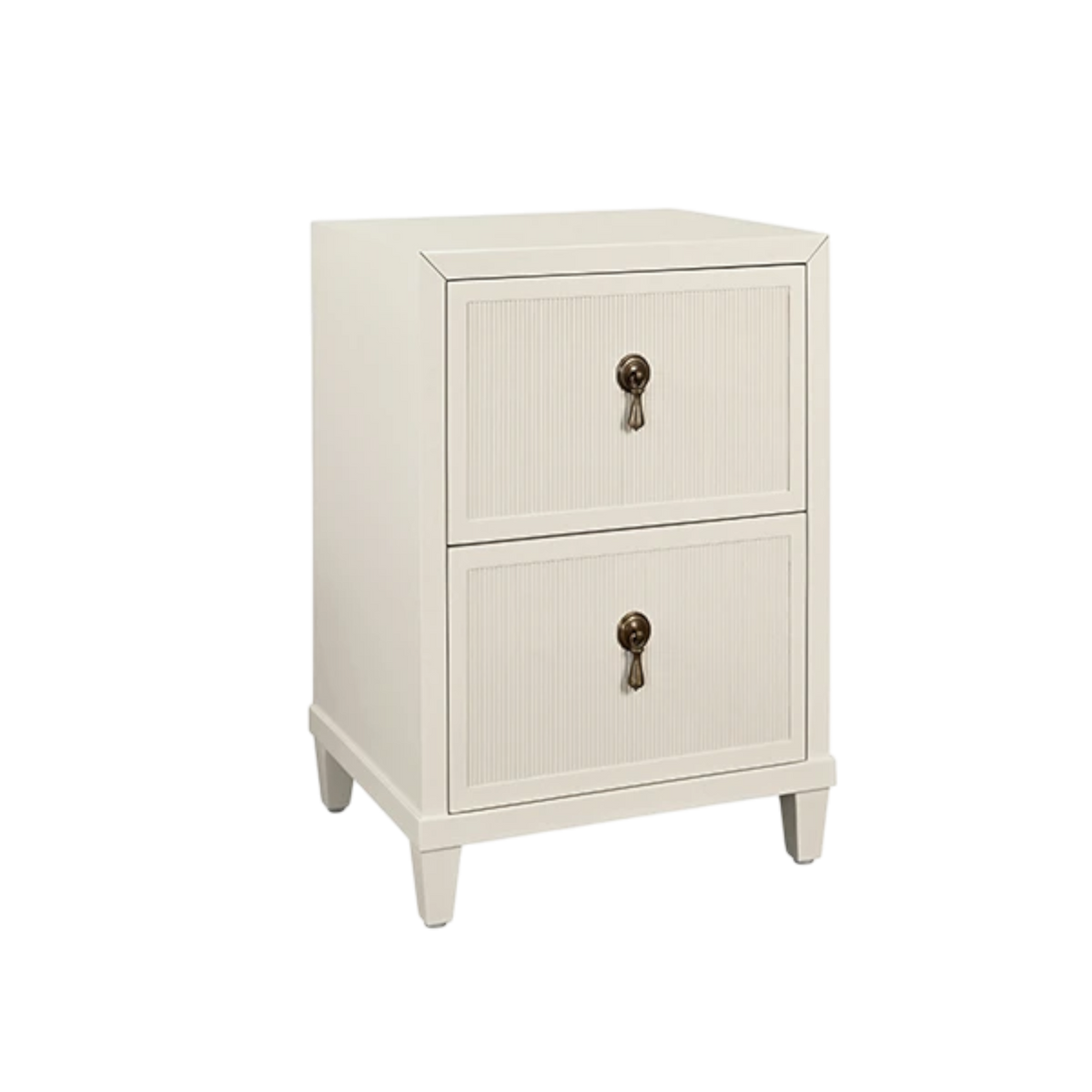 Hugh Nightstand - Antique White