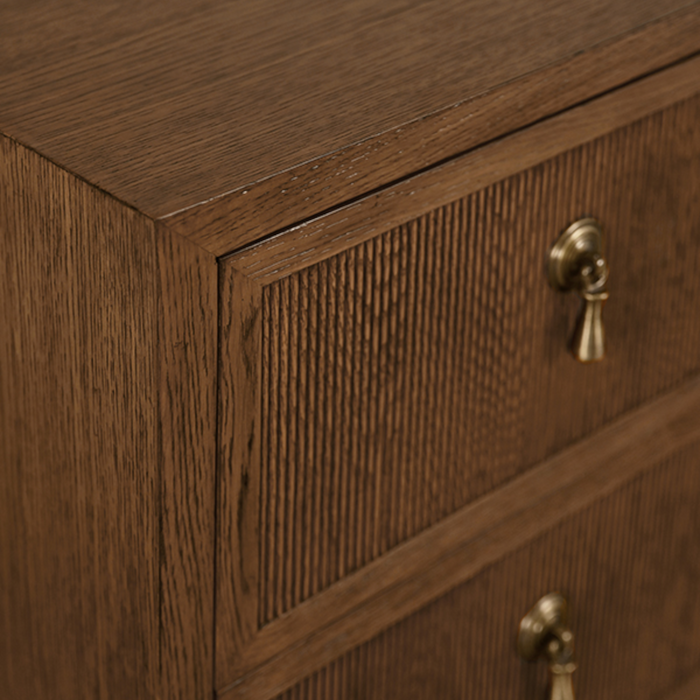 Hugh Chest - Provincial Brown