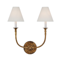 Piaf Double Sconce