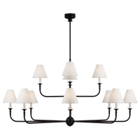 Piaf Grande Two-Tier Chandelier