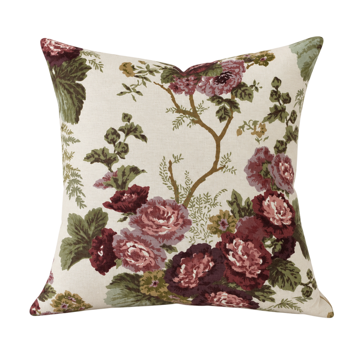 Julie Pillow Cover - Aubergine