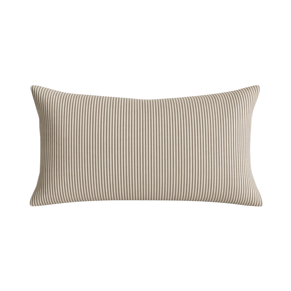 Sallie Striped Pillow Cover - Grey