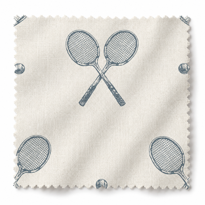 Racquet Pillow Cover - Marine