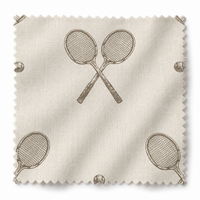 Racquet Pillow Cover - Oak