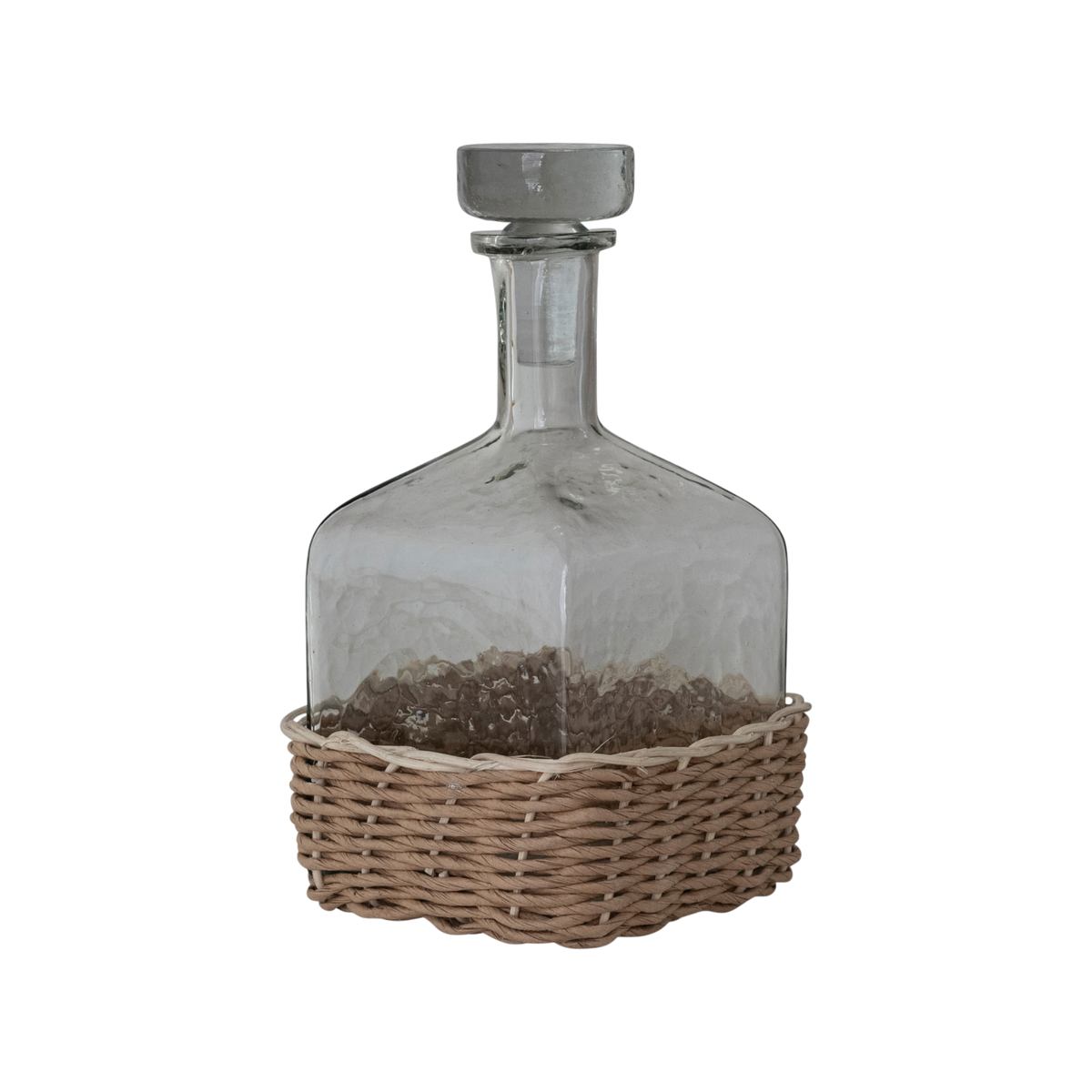 Remy Rattan & Glass Carafe