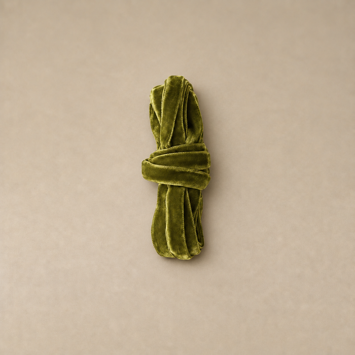 Velvet Ribbon - Olive