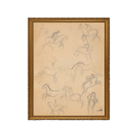 Riding Horses - Unframed Art