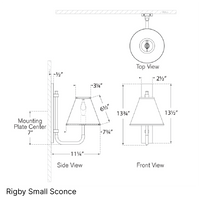 Rigby Small Sconce