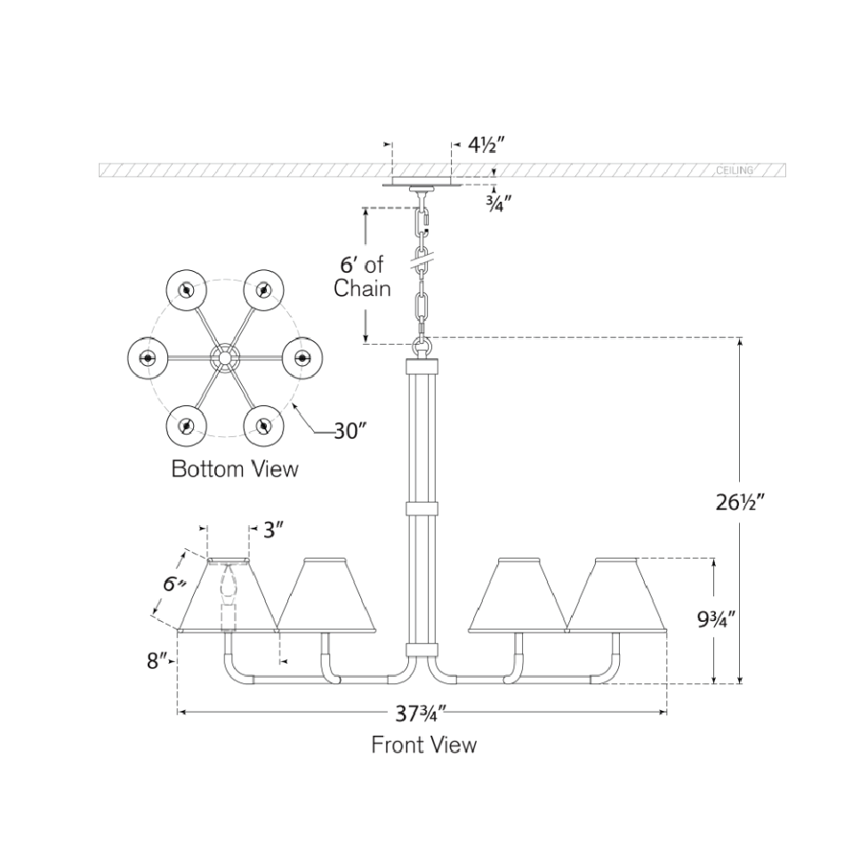Rigby XL Chandelier