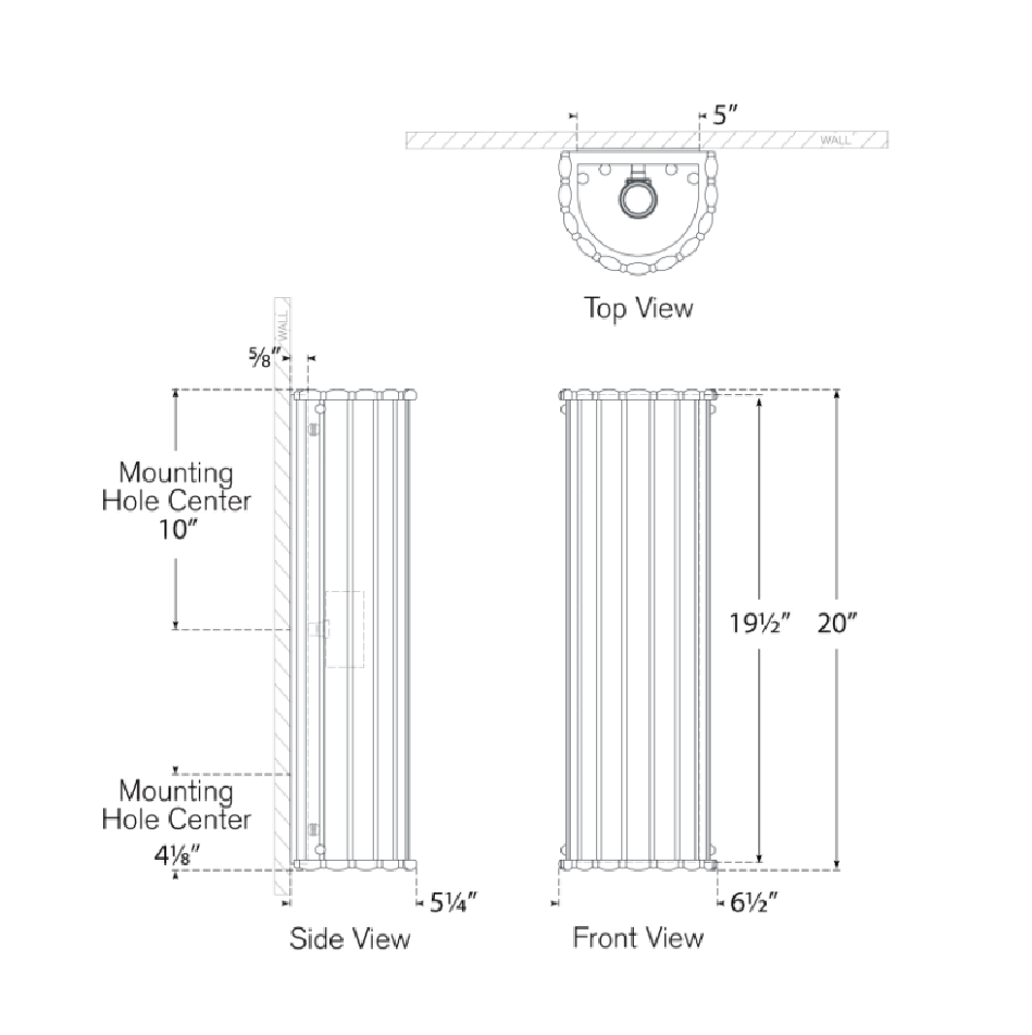 Rosehill 20" Linear Sconce