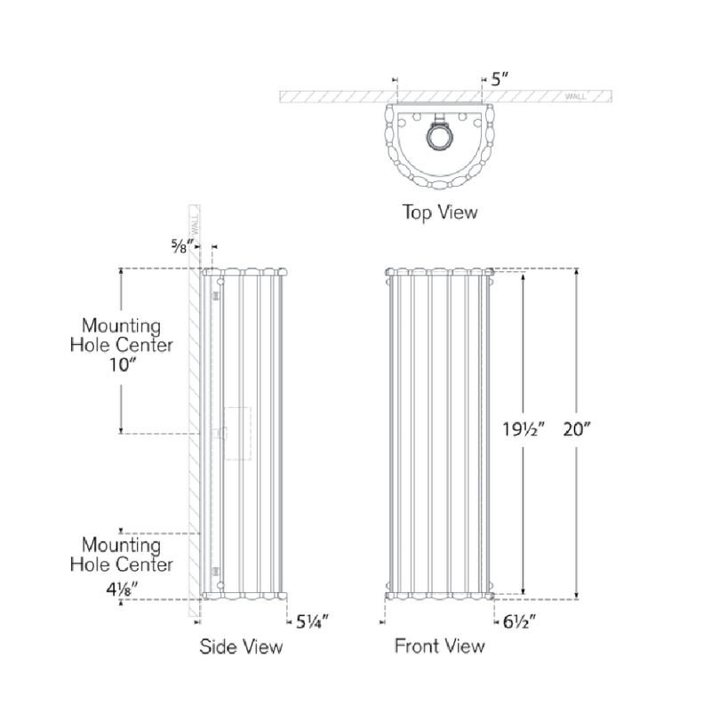 Rosehill 20" Linear Sconce