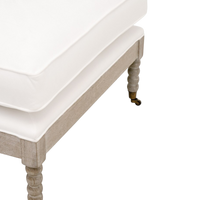 Rouleau Chaise Lounge - White