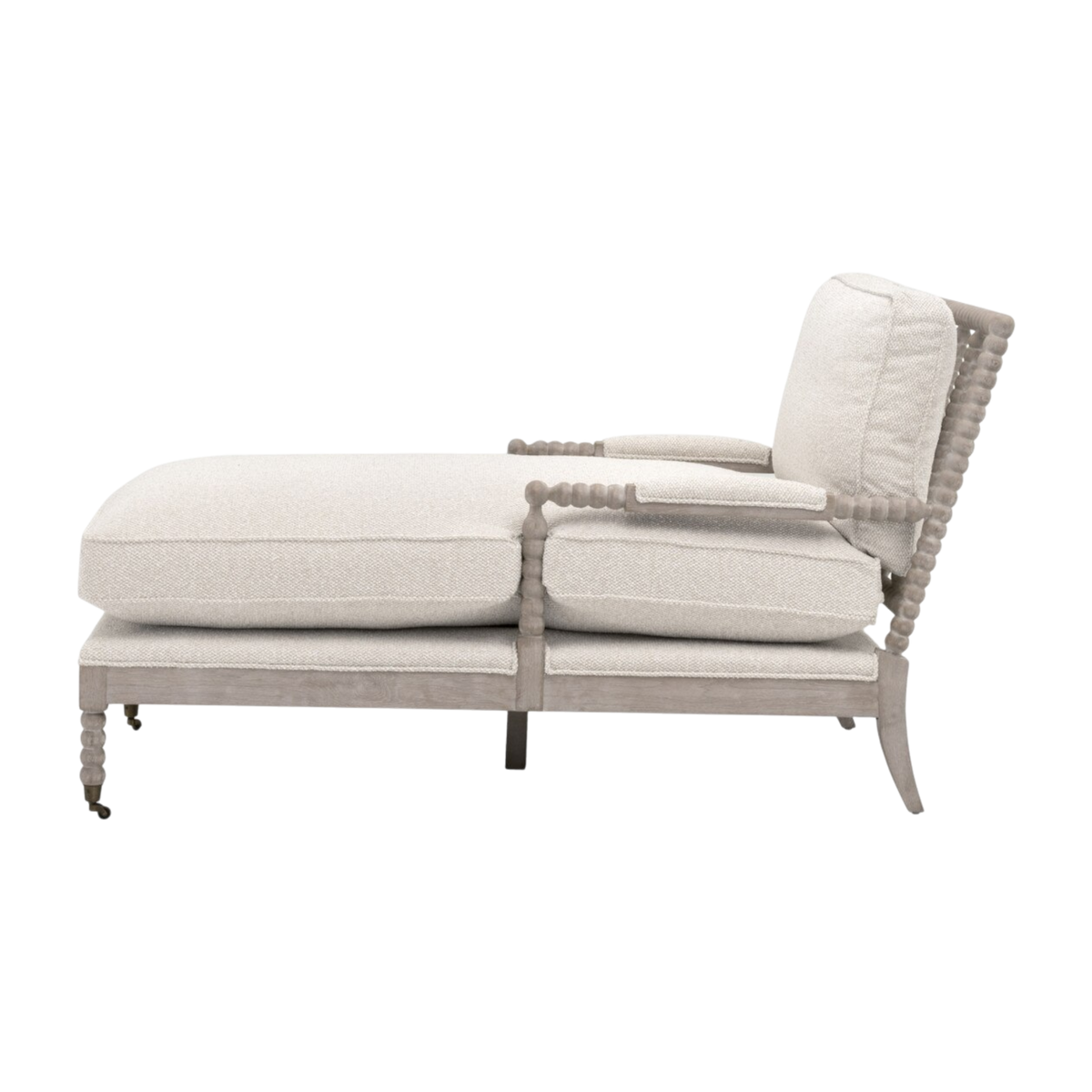 Rouleau Chaise Lounge - Linen
