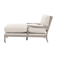Rouleau Chaise Lounge - Linen