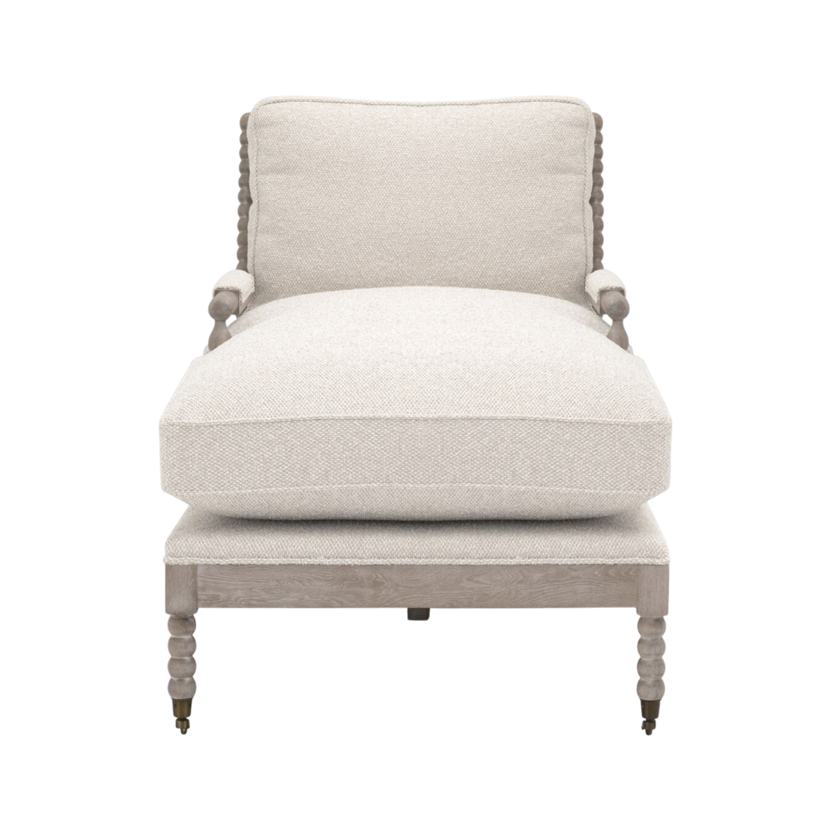 Rouleau Chaise Lounge - Linen