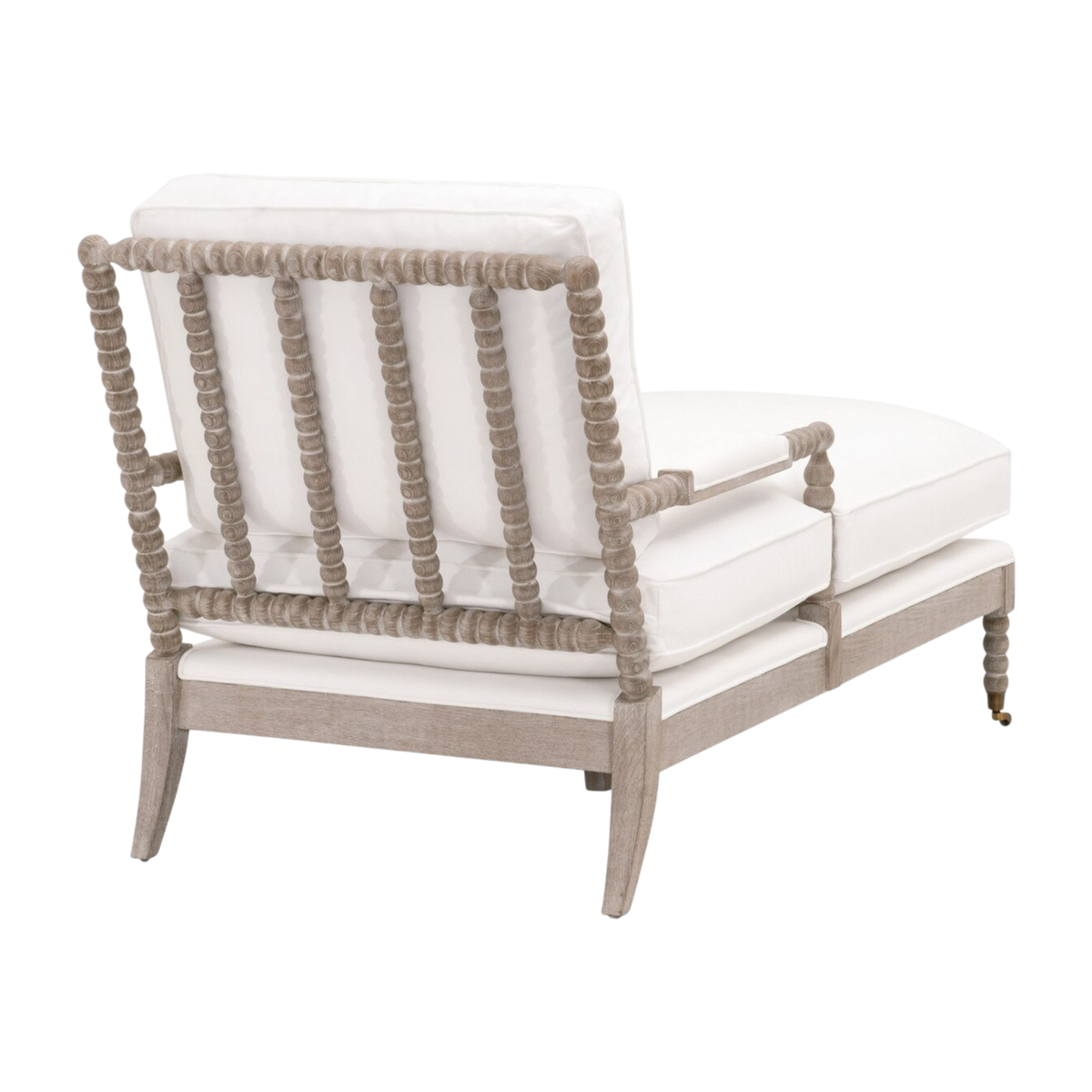 Rouleau Chaise Lounge - White