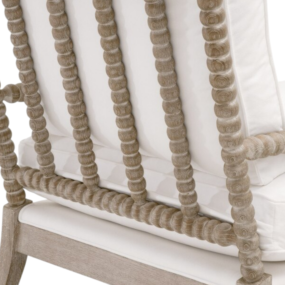 Rouleau Chaise Lounge - White