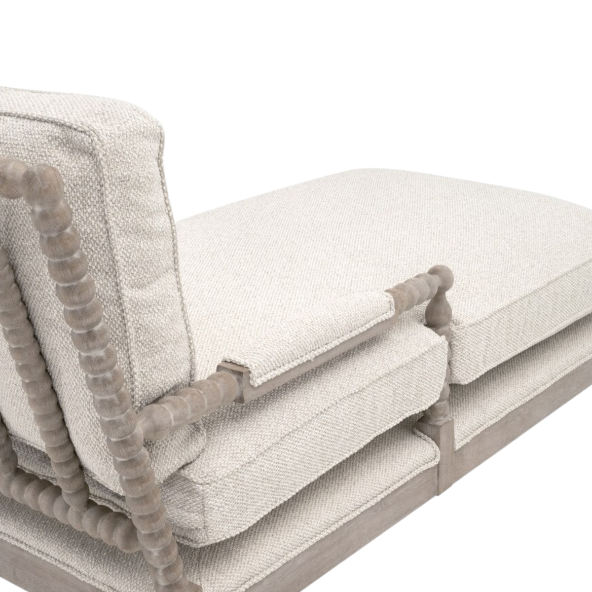 Rouleau Chaise Lounge - Linen