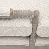 Rouleau Chaise Lounge - Linen