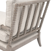 Rouleau Chaise Lounge - Linen