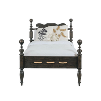 Saltwater Bed - Worn Black
